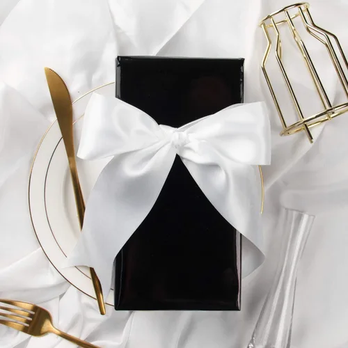 Miniatura 3 de RUSPEPA Papel de regalo metálico negro, papel de color sólido, perfecto para bodas, cumpleaños, Navidad, baby shower, 17 pulgadas x 32.8 pies