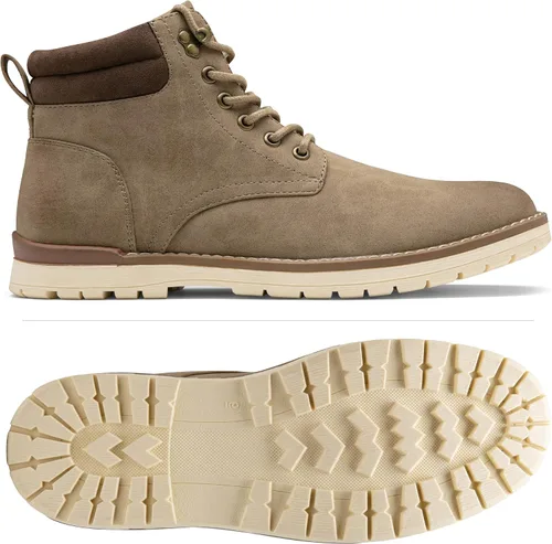 Miniatura 4 de Vostey Botas de senderismo impermeables para hombre, botas chukka casuales para hombres