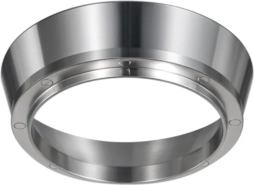 Embudo dosificador magnético de 51 mm V2, anillo dosificador de espresso de acero inoxidable MATOW con 8 imanes compatible con portafiltro de