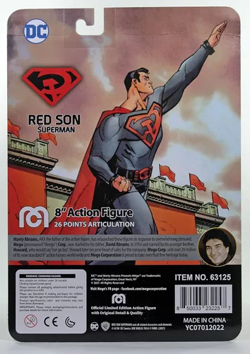 Miniatura 2 de MEGO DC Heroes RED Son Superman PX 8IN AF
