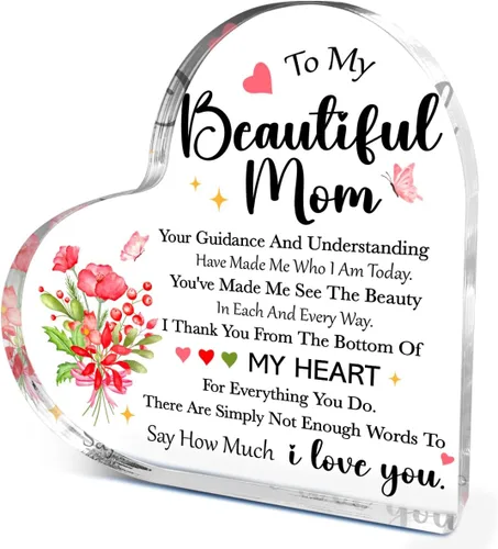 Miniatura 36 de Regalos de cumpleaños para mamá de parte de la hija, regalos de agradecimiento para mamás, día de la madre, Navidad, ideas únicas de regalo