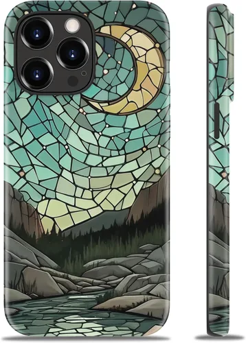 Miniatura 86 de Goodon para iPhone 17 Pro, Funda Estética de Gato Negro y Niña Naranja, Compatible con Magsafe, Funda Protectora Retro Única y Moderna de Silicona
