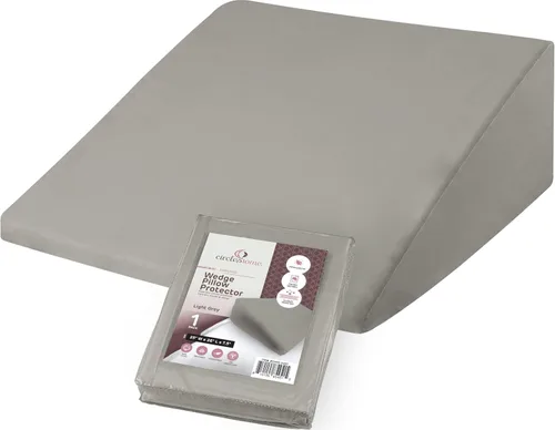 Miniatura 57 de CirclesHome Juego de 12 protectores de almohada estándar con cremallera, 100% algodón, transpirables, protegen las almohadas de la suciedad, el 1