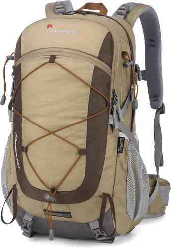 Miniatura 12 de Mochila de senderismo Mountaintop de 25L/40L, mochila de viaje ligera para senderismo al aire libre, camping, para hombres y mujeres Granate