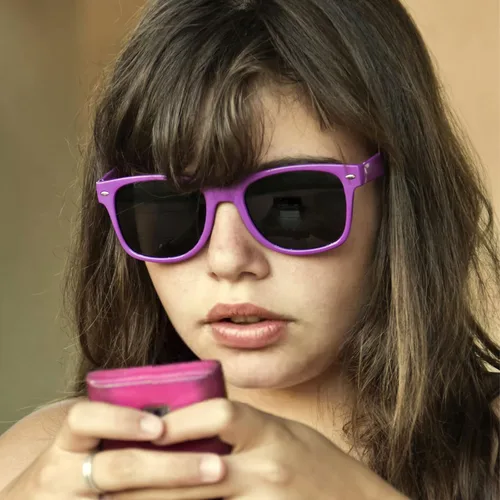 Miniatura 30 de Suministros para regalos de fiesta de colores neón Paquete de 8 gafas de sol unisex