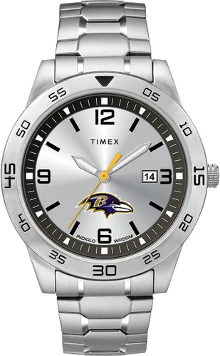 Timex Tribute Reloj de cuarzo para hombre Citation de 42 mm con correa de acero inoxidable