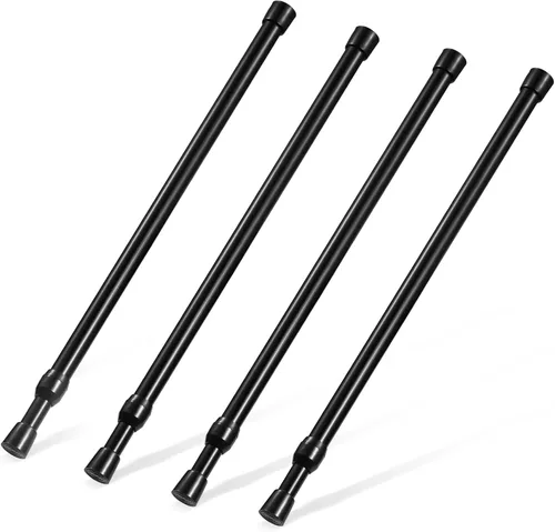 Miniatura 22 de Goowin - Varilla de tensión pequeña de 16 a 28 pulgadas, diámetro de 5/8 pulgadas de diámetro, sin taladrar, varillas de tensión cortas expandibles