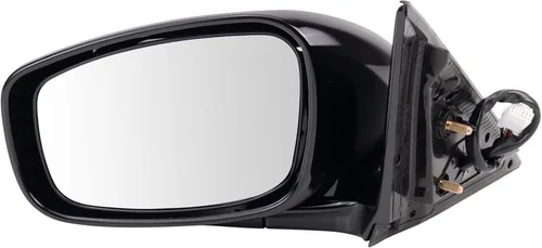 Miniatura 54 de TRQ Espejo plegable con calefacción eléctrica del lado del conductor con indicador de punto ciego pintura a juego negro liso compatible con Kia