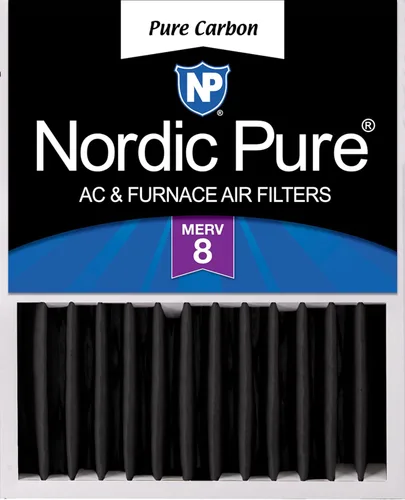 Miniatura 19 de Nordic Pure 16 x 20 x 5 (tamaño real: 15 7/8 x 19 5/8 x 4 3/8) Honeywell Filtros de aire de repuesto Merv 8 Plus Carbon 1 paquete