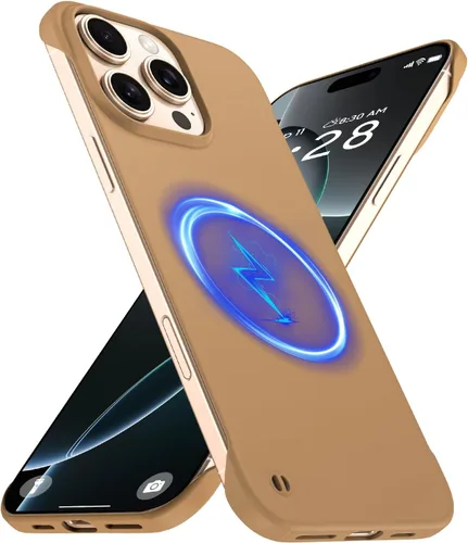 Miniatura 29 de GRECAZO Funda magnética delgada para iPhone 15 Plus de 6.7 pulgadas (2023), ultrafina, ligera, duradera, sin marco, mate, rígida, MagSafe con anillo
