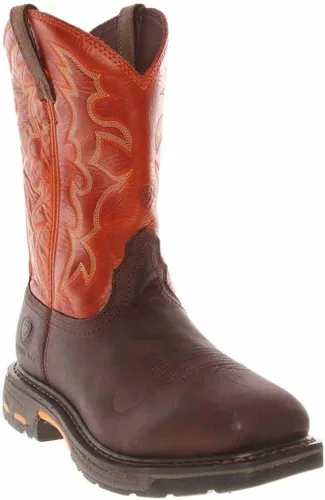 Miniatura 3 de Ariat Botas de trabajo para hombre Workhog con punta cuadrada ancha y puntera de acero