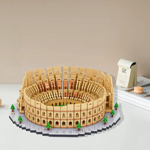 Miniatura 6 de Juego de bloques de construcción Modelo Arco del Triunfo Micro Bloques de construcción 2020 PCS Kit de construcción de arquitectura famosa, regalos