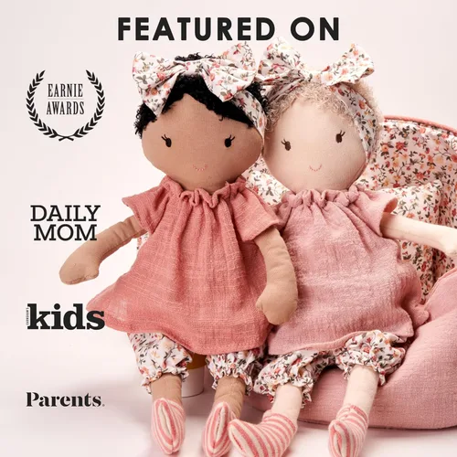 Miniatura 5 de MON AMI My First Doll Poppy - Muñeca de peluche de 15 pulgadas para niñas, compañera suave y tierna, amiga perfecta para niños pequeños