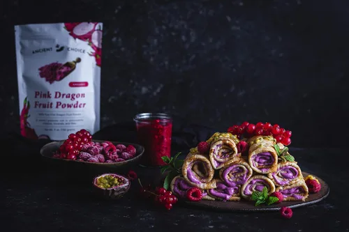 Miniatura 4 de Ancient Choice - Polvo de fruta del dragón rojo (4 onzas) USDA Orgánico liofilizado Pitaya sin OMG Colorante alimentario natural Superalimento