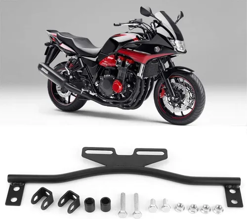 Miniatura 2 de Joyzan Soporte de luz de paso de motocicleta, cabeza de paso de conducción, luces LED, soporte de montaje de foco, kit de barra de señales de giro
