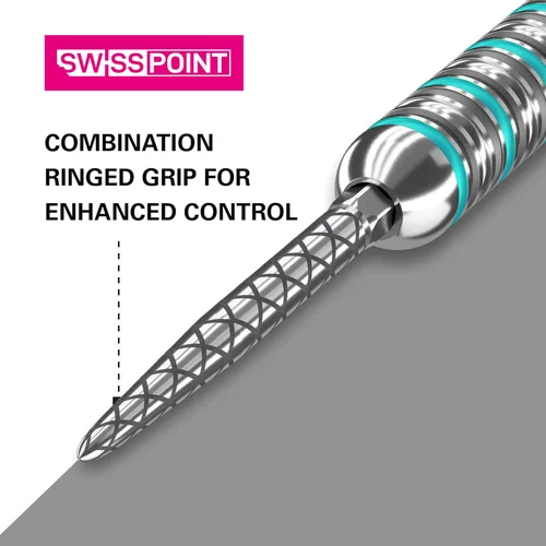 Miniatura 3 de TARGET Darts Puntas suizas, puntas de dardos de punta suiza de fuego (paquete de 3 puntas) Puntas de cambio de dardos, accesorios profesionales