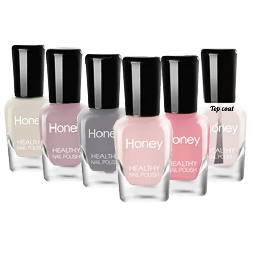 Juego de esmaltes de uñas no tóxicos, fáciles de despegar y de secado rápido, ecológico, a base de agua, para mujeres y niñas (6 botellas)