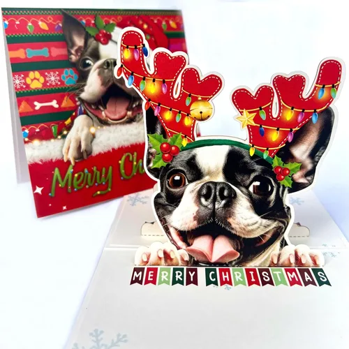 Miniatura 33 de Tarjeta de cumpleaños de perro Beagle 3D emergente – Felicitación de feliz cumpleaños para los amantes de los perros – Tarjeta desplegable