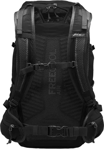 Miniatura 4 de Eddie Bauer Mochila Adventurer con compartimentos de organización y funda compatible con hidratación/portátil, Trail Adventurer, color negro, 30L