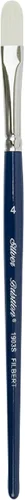 Miniatura 50 de Silver Brush Limited 1903S6 Bristlon Filbert - Brocha para pinturas acrílicas y al óleo, tamaño 6, mango corto Filbert - Mango corto