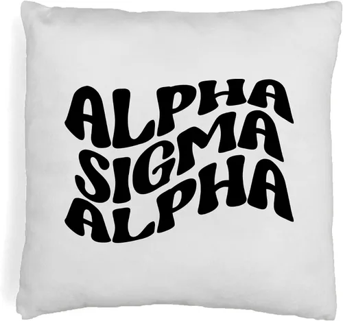 Miniatura 26 de sockprints Mod Alpha Chi Omega - Funda de almohada de 18 x 18 pulgadas, fundas de almohada de hermandad de mujeres - Almohada decorativa