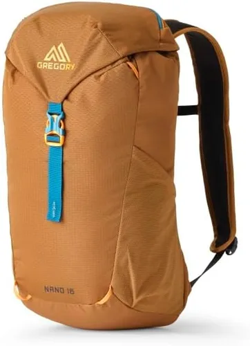 Miniatura 2 de Gregory Nano 16L Unisex Day Hiking/Commuter/Mochila de viaje activo, panel trasero transpirable, puerto de hidratación, tamaño grande, Moab Tan