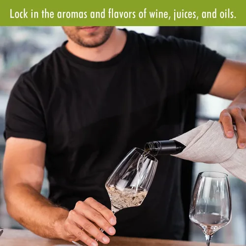 Miniatura 7 de ZWILLING Fresh & Save - Sellador de vino al vacío de 3 piezas (juego de 3), juego de regalo