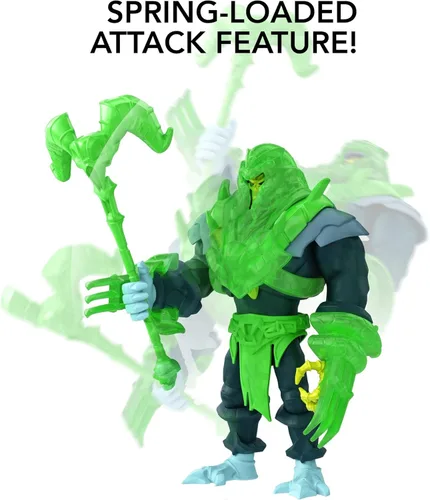 Miniatura 2 de Masters of the Universe and He-Man Deluxe Skeletor - Figura de acción grande con Power Attack Move y 4 accesorios inspirados en la serie animada