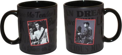 Miniatura 8 de Elvis Presley - Taza en relieve con motocicleta