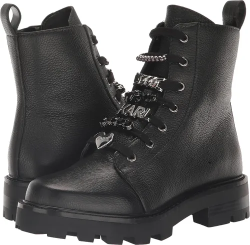 Miniatura 7 de Karl Lagerfeld Paris Botas de combate mela-combat para uso diario para mujer