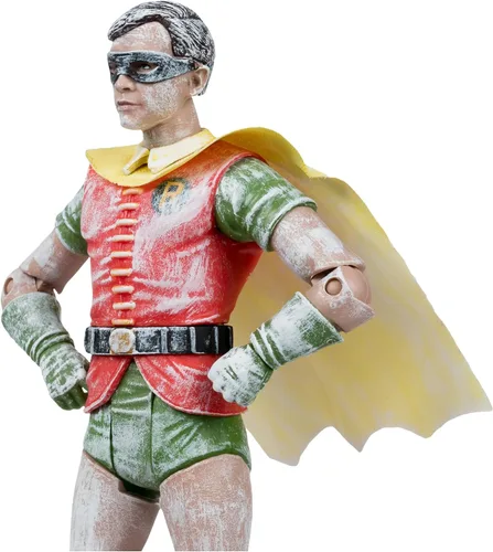 Miniatura 2 de McFarlane Toys - Figura de acción DC Retro Wax Robin (Batman 66') de 6 pulgadas