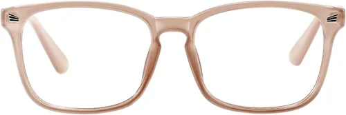 Miniatura 15 de TIJN Lentes de bloqueo de luz azul para mujeres y hombres, marco transparente cuadrado, anteojos nerd anti luz azul, gafas para pantalla