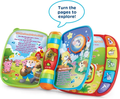 Miniatura 2 de VTech Libro de Rimas Musicales, Rojo