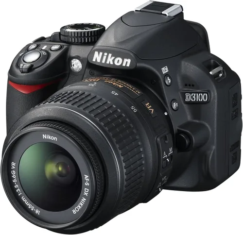 Miniatura 4 de Nikon D3100 14.2MP DX-Format Digital SLR Kit con 0.709-2.165 in f/3.5-5.6 VR Lens - (negro) [Versión internacional]