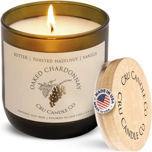 Miniatura 8 de Cru Wine - Velas perfumadas de vino – Napa Cabernet Sauvignon – Vela de combustión limpia, vela no tóxica, decoración de lujo, velas de cera de soja