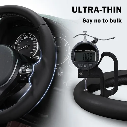 Miniatura 4 de Funda de volante para BMW X3 (2014-2017) X5 (2014-2018) Serie 3 (2012-2019) Serie 5 (2014-2016) 328i 320i 330i 325i 528i 535i 530i 540i M3 2 36/38