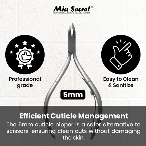 Miniatura 7 de Mia Secret Mia Secret manicura pedicura pinza de cutícula 0.197 in/0.236 in/0.315 in Pick yours! (0.197 in)