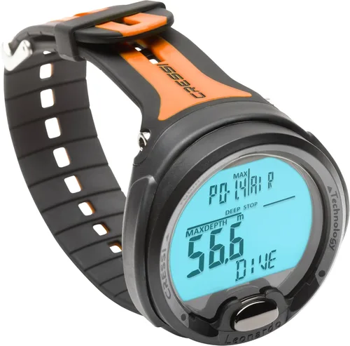Miniatura 13 de CRESSI Leonardo 2.0 Ordenador de buceo subacuático de un solo botón, 3 modos: aire, nitrox, calibre, menú fácil de usar - Diseñado y fabricado