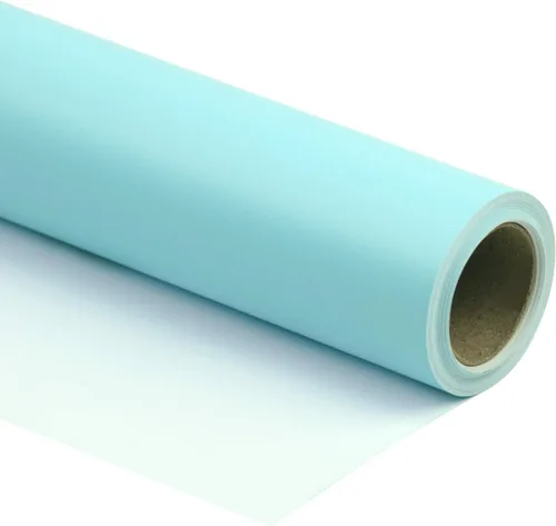 Miniatura 21 de RUSPEPA Papel de regalo negro de color sólido, mini rollo, para bodas, cumpleaños, fiestas, felicitaciones y vacaciones, 17 pulgadas x 32.8 pies