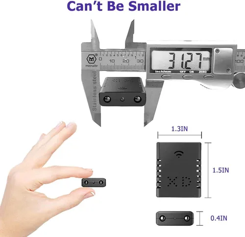 Miniatura 2 de Cámaras pequeñas Cámara oculta Cámara inalámbrica WiFi al aire libre Mini Cam Pequeña cámara inalámbrica de seguridad para el hogar Camears Niñera