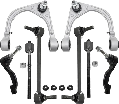 Miniatura 14 de Detroit Axle - Kit de brazos de control de extremo delantero de 8 piezas para Dodge Dakota 00-04, Durango 00-03, 4 brazos de control superior e