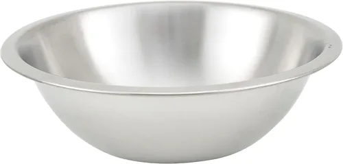 Miniatura 12 de Winco Cuenco para mezclar de acero inoxidable resistente de 5 cuartos, profundo
