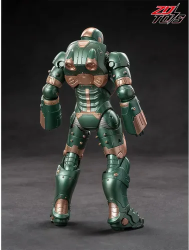 Miniatura 5 de ZD Toys Anniversary Series - Figura de acción de coleccionista de Iron Hero MK37 a escala 1/10
