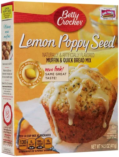 Miniatura 17 de Betty Crocker - Wild Blueberry Muffin and Quick Bread Mix (muffin de arándanos silvestres y mezcla rápida de pan), 16.9 onzas
