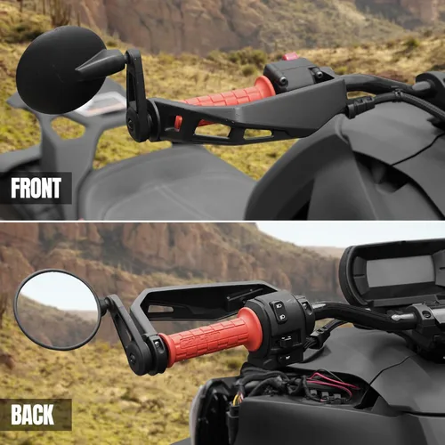 Miniatura 3 de A & UTV PRO Protector de manillar de aluminio compatible con accesorios Can Am Ryker 600 900 Sport y Ryker Rally Edition, repuesto OEM # 219400998