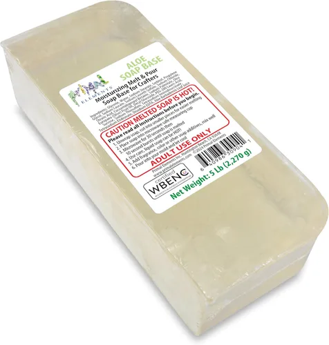 Miniatura 25 de Base de Jabón de Avena Primal Elements - Base de Jabón de Glicerina Hidratante para Derretir y Verter para Elaboración y Fabricación de Jabón, Fácil