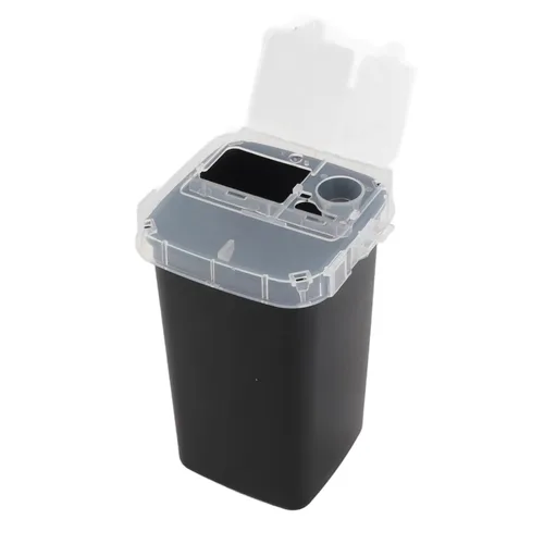 Contenedor de hoja de eliminación, cuchillo de afeitado de sellado fuerte, caja de recogida, caja de afeitar de seguridad para hombres, peluquería