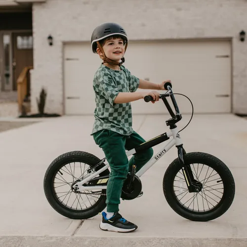 Miniatura 8 de cubsala Bicicleta para niños de 12, 14, 16, 18 pulgadas, estilo BMX, con ruedas de entrenamiento, freno para niños de 2 a 10 años, varios