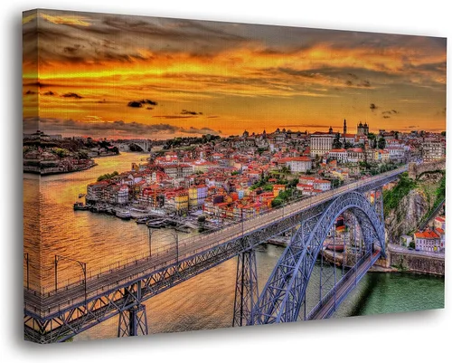 Miniatura 40 de SpiritualHands Lienzo decorativo para pared, diseño de lugares famosos del patrimonio mundial, carteles enmarcados escénicos, paisajes modernos, 03