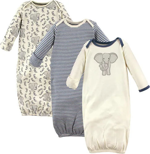Miniatura 70 de Touched by Nature - Camisones unisex de algodón orgánico para bebé